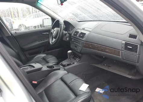 2007 BMW X3 3.0Si z USA, uszkodzony, nr VIN WBXPC93427WF02689